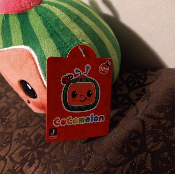 CoComelon JJ and Melon Plush Stuffed Animal Toys, Set of 2 - 8" Plush - Picture 5 of 7